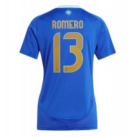 Argentiina Cristian Romero #13 Vieraspaita Naiset Copa America 2024 Lyhythihainen